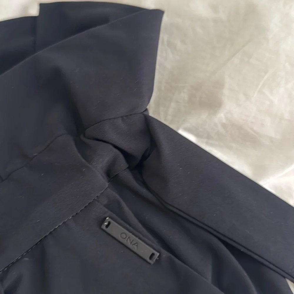 ONA by YOON CHUNG Paper Bag Stretch Pant Black NWT - Picture 10 of 11